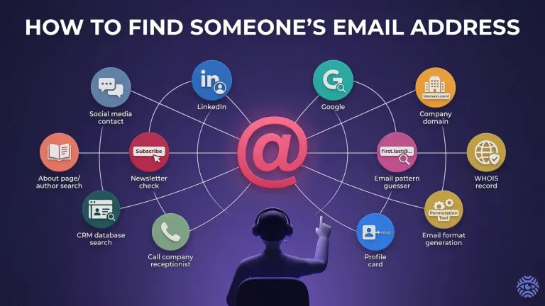 How to Find Someone's Email Address — illustration