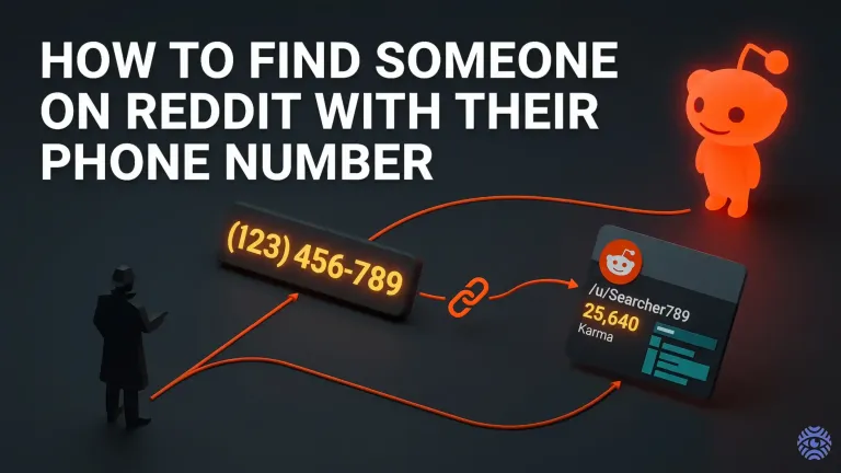 Finding someone on Reddit search guide illustration