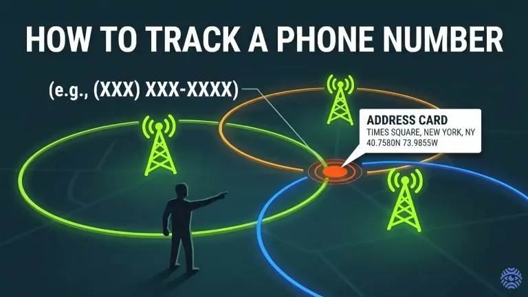 How to Track a Phone Number — illustration
