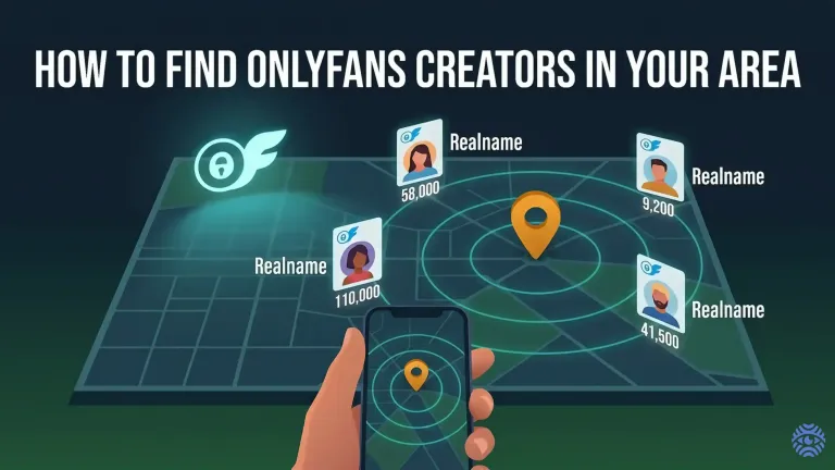 Finding OnlyFans creators in your area guide illustration