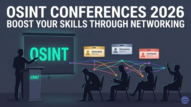 OSINT conferences and networking events 2024 illustration