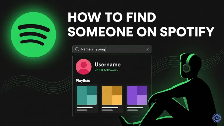How to find someone on Spotify illustration