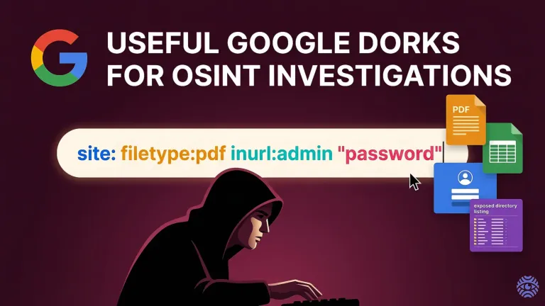 Useful Google Dorks for OSINT Investigations — illustration