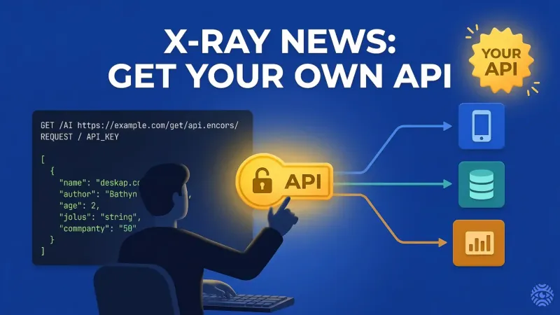 X-Ray Contact custom API for business integration illustration