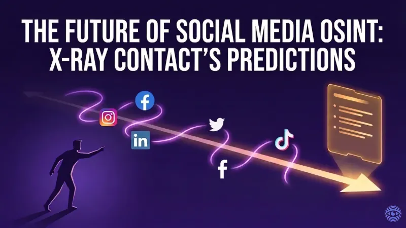 Future of social media OSINT predictions illustration