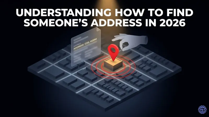 How to find someone's address illustration